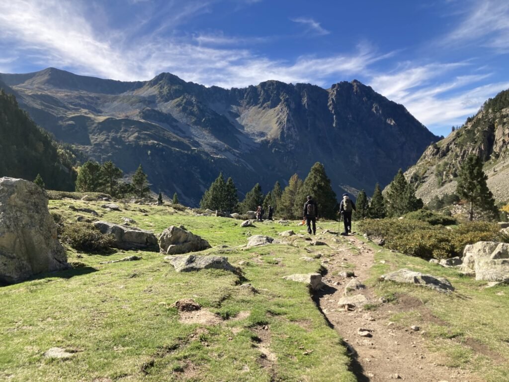 Team Coaching in pyrenees mountains